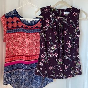 Bundle: 2 work blouses